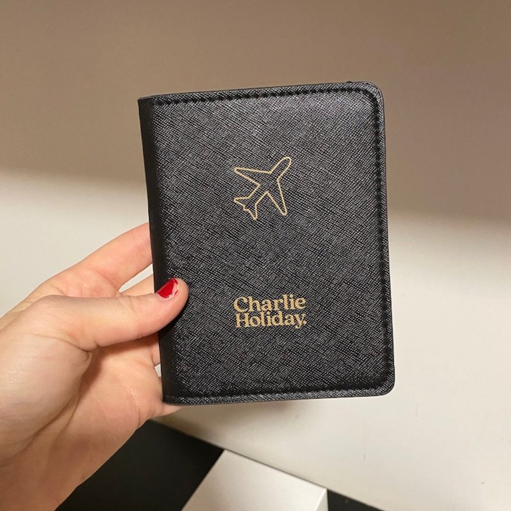 Charlie Holiday Passport Holder